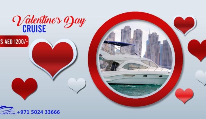Yacht Dubai Valentine’s Day Package – The Perfect Way To Celebrate Valentines Day.