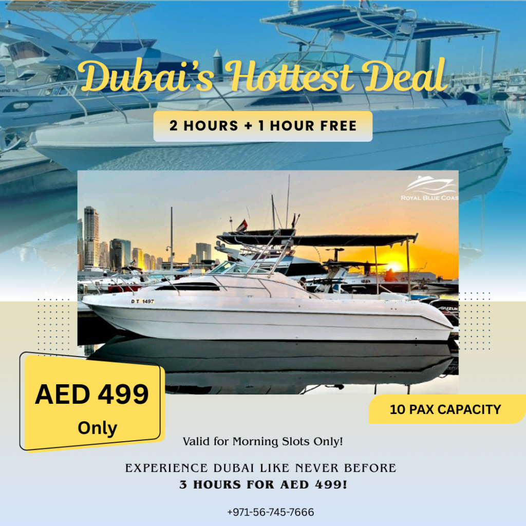 cheap yacht rental Dubai Marina